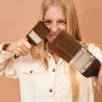 ترکیب رنگ نسکافه ای
