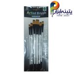 ست قلمو سرتخت 6 عددی Artist brush