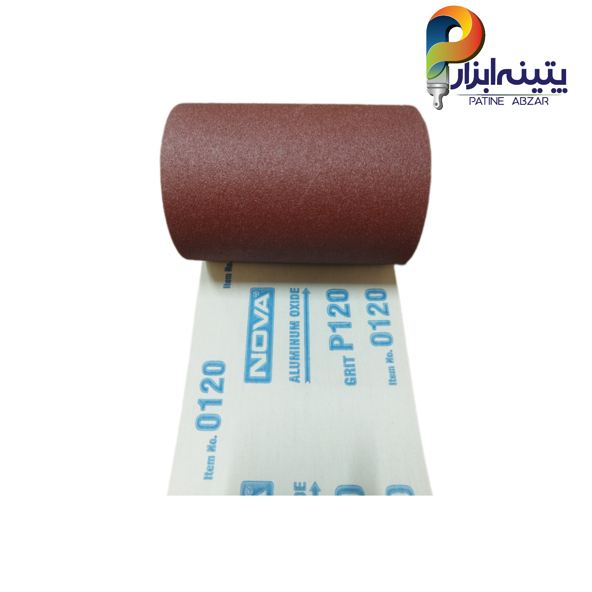 InShot_20261005_190819804 سنباده رول متری Nova شماره 120 یک متری - تصویر 1
